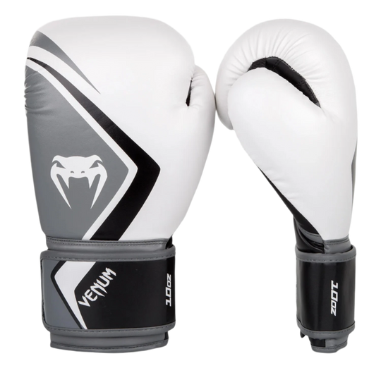 Venum Boxing Gloves Contender 2.0 - White/Grey/Black