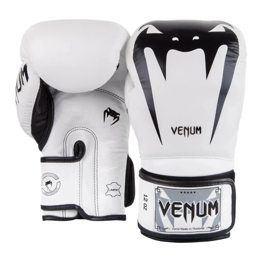 Venum Giant 3.0 Boxing Gloves - Nappa Leather - White