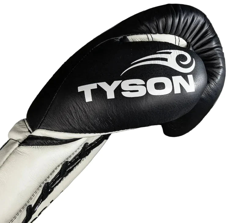 Venum Giant 2.0 Mike Tyson Pro Boxing Gloves with Laces - Deep Black/Optical White