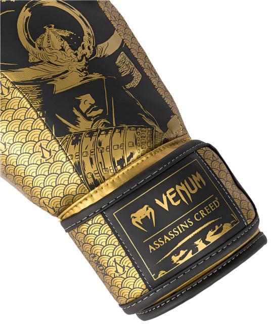Venum X Assassin's Creed Shadows Boxing Gloves - Black/Gold