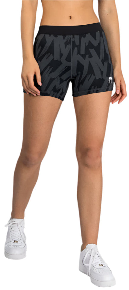 Venum Graffiti Women’s Compression Shorts - Urban Charcoal