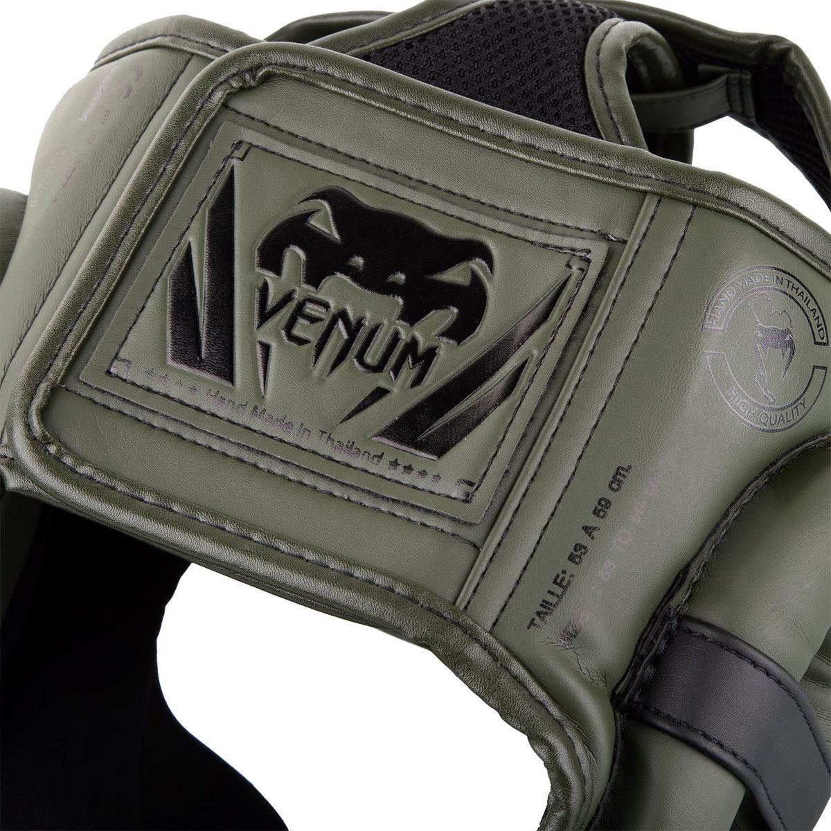 Venum Elite Headgear - Khaki/Black
