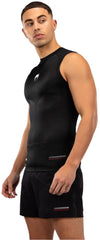 Venum Tactical XT Men's Long Sleeve Rashguard - Black/Fire Red