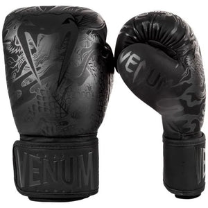Venum Dragon'S Flight Boxing Gloves - Black/Black