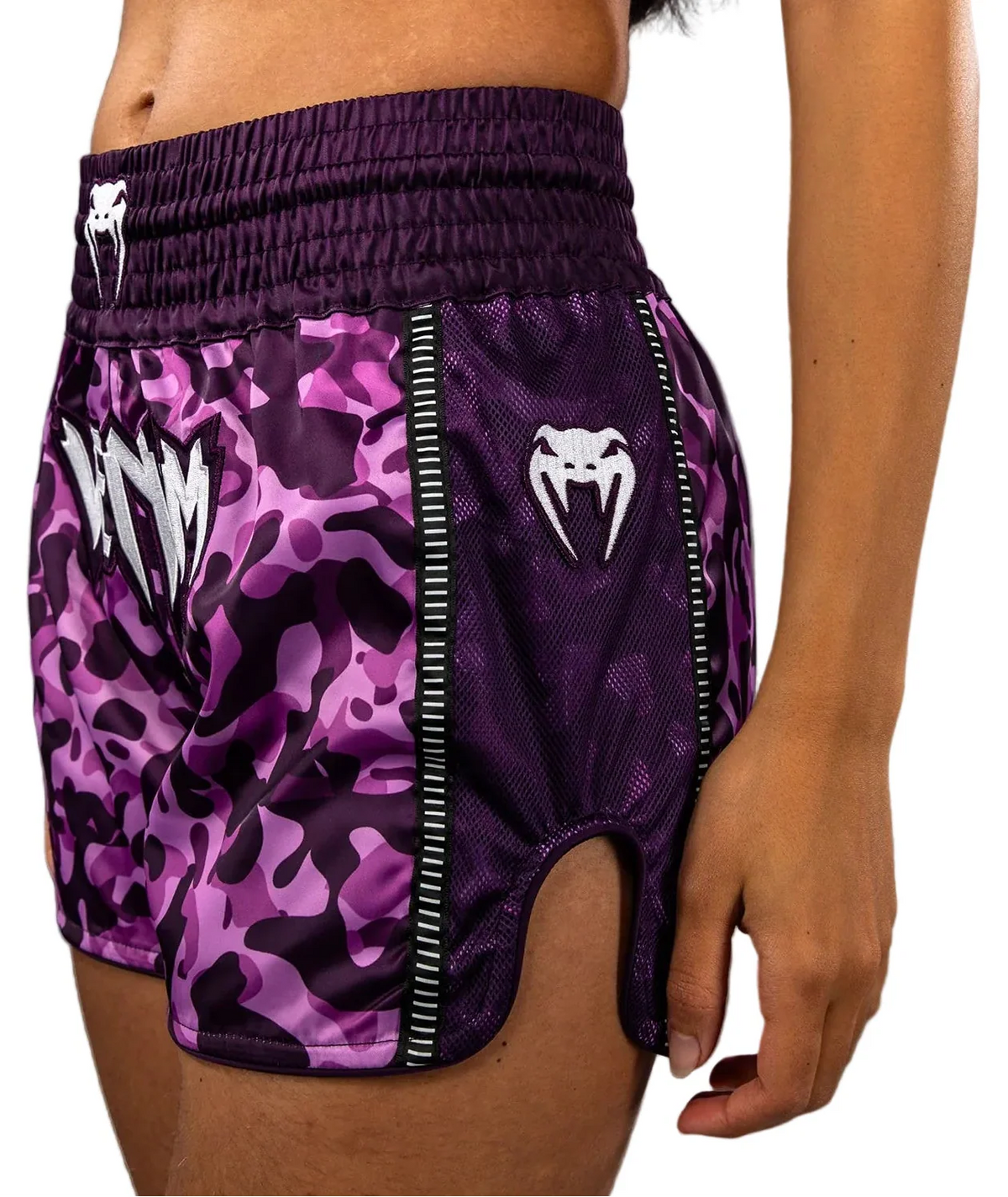 Venum Iris Muay Thai Shorts - Plum/Pink