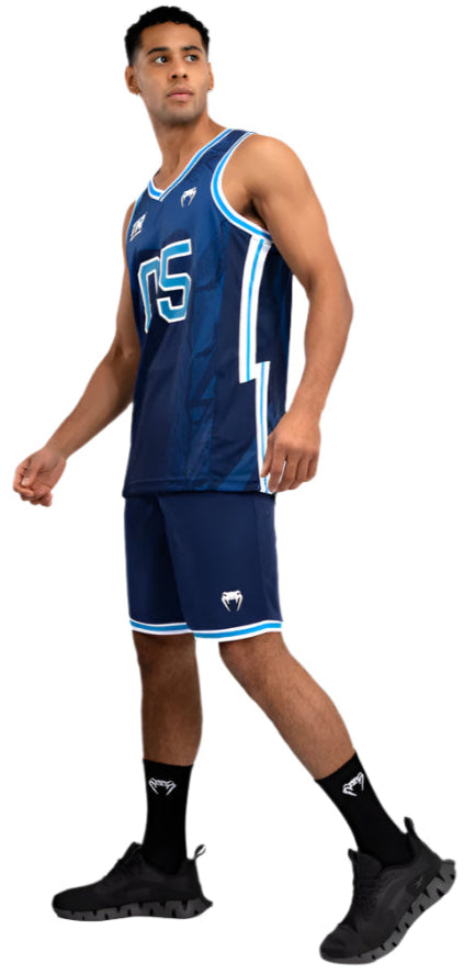 Venum X Top Rank Original Men's Basketball Shorts - Navy Blue