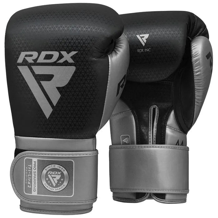 RDX L2 Mark Pro Sparring Gloves - Silver