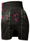 Venum x Dua Muay Thai Shorts - Black/Fuscia Pink