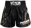 Venum VTC Flames Muay Thai Shorts - Black/Gold