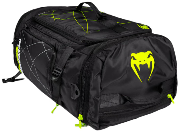 Venum Training Camp 4.0 Sports Bag - Black/Neon Green