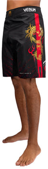 Venum X TEKKEN 8 - Marshall Law Fight Shorts - Black/Red/Gold