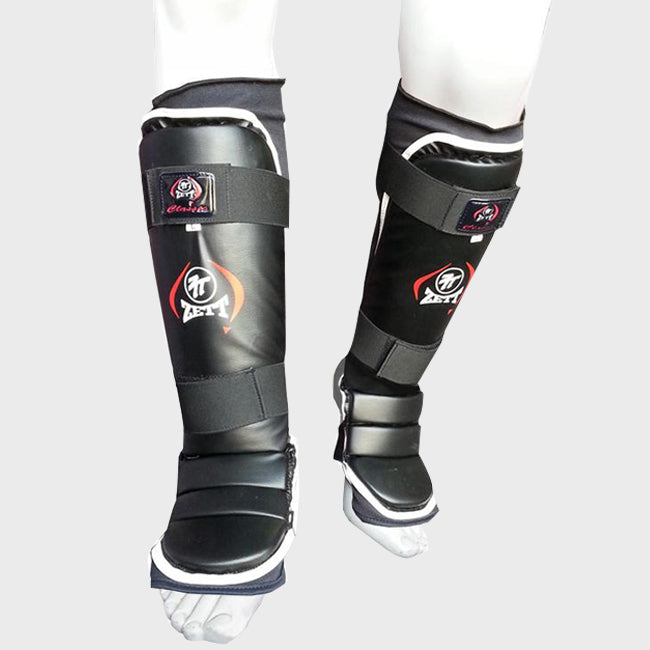 Zett MMA Shin & Insteps - Black
