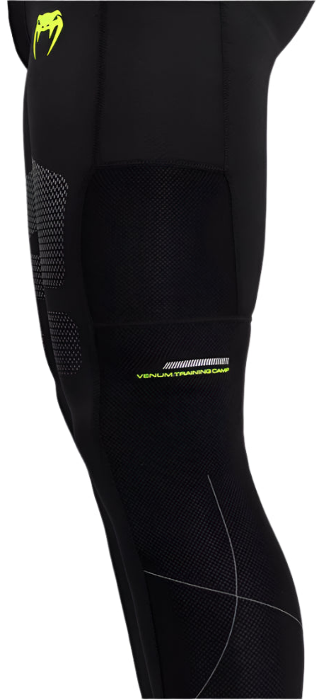 Venum Training Camp 4.0 Spats - Black/Neon Green