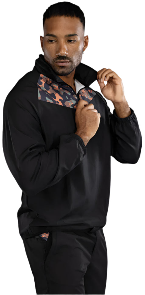 Venum Jungle Ops Track Jackets - Black/Khaki Camo