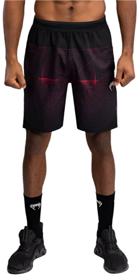 Venum G-Fit Air Men's Training Shorts - Deep Black/Fire Red