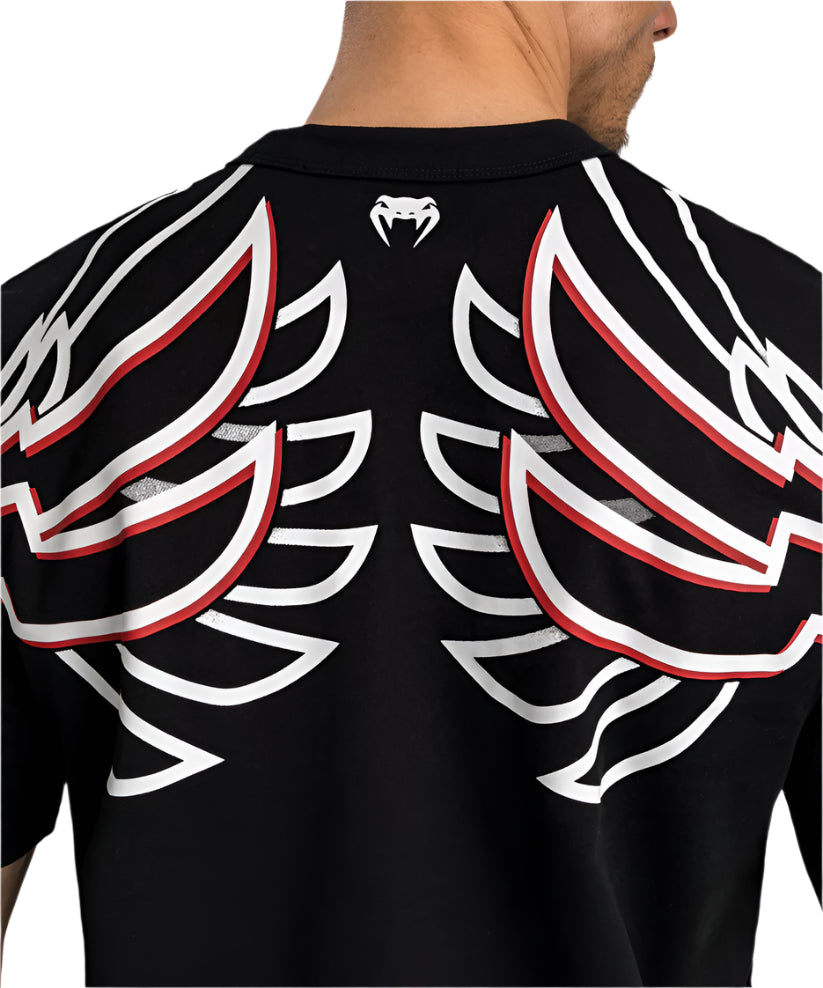 Venum X TEKKEN 8 - Jin Kazama T-Shirt - Black/Black/White