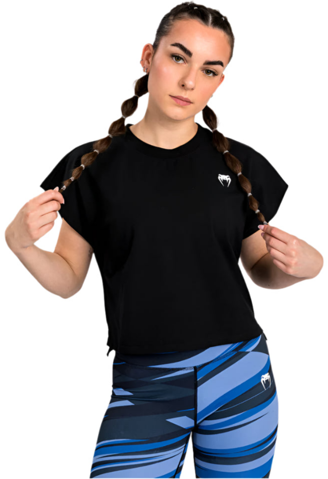 Venum Abyss T-Shirt Cropped - Deep Black