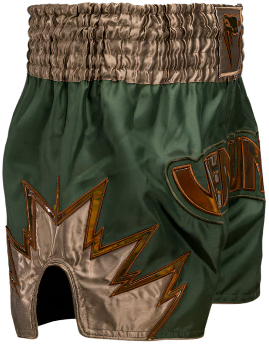 Venum Inferno Muay Thai Shorts - Khaki/Bronze