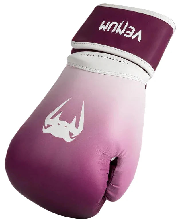 Venum Iris Boxing Gloves - Plum/White
