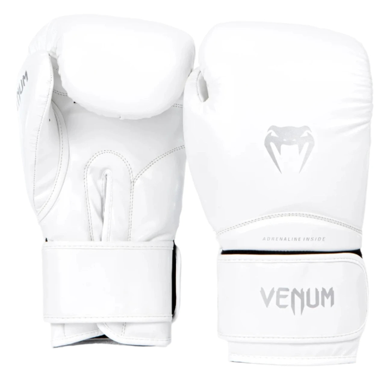 Venum Contender 1.5 Boxing Gloves - White/Silver