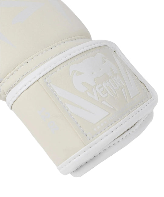 Venum Elite Boxing Gloves - White/Ivory