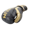 Venum Elite Boxing Gloves - Dark Camo/Gold