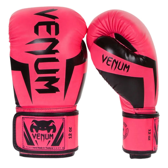 Venum Elite Boxing Gloves - Pink