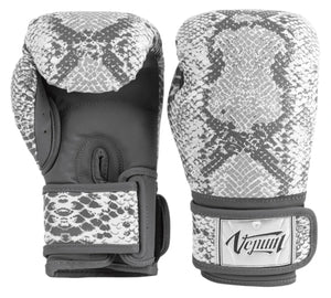 Venum White Snake Boxing Gloves for Women - White