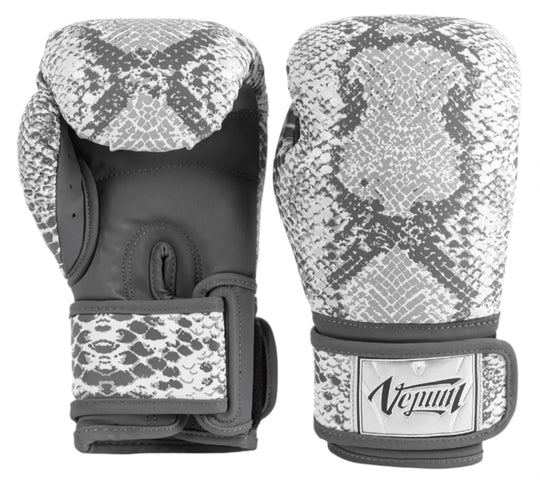 Venum White Snake Boxing Gloves for Women - White