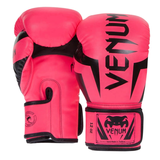 Venum Elite Boxing Gloves - Pink