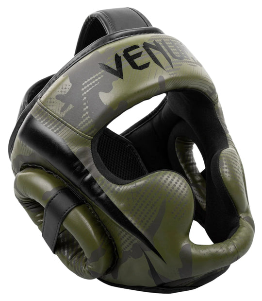 Venum Elite Boxing Headgear - Khaki Camo