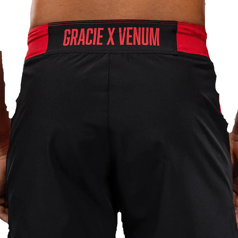 Venum x Roger Gracie Signature Fightshorts - Black/Red