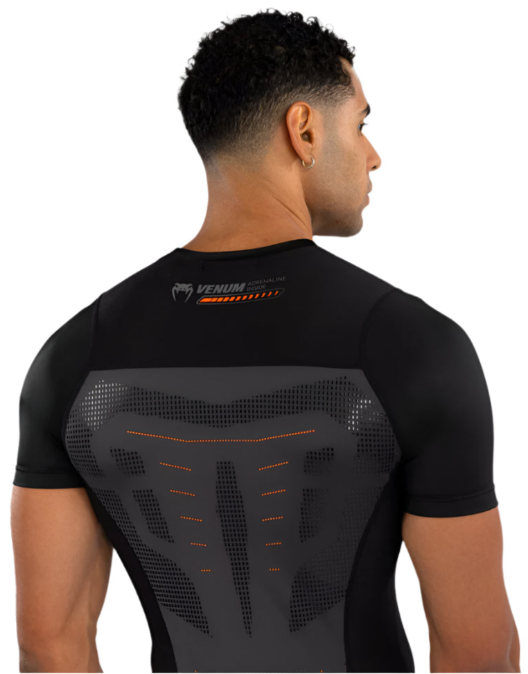 Venum Technical 3.0 Short Sleeve Rashguard - Graphite