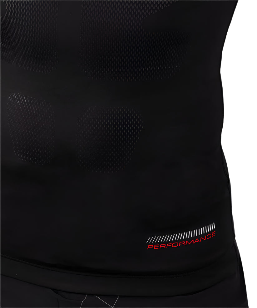Venum Tactical XT Men's Long Sleeve Rashguard - Black/Fire Red