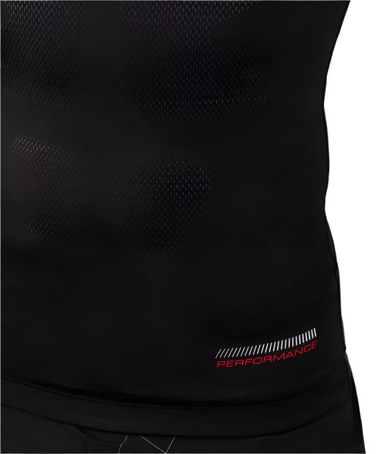 Venum Tactical XT Men's Long Sleeve Rashguard - Black/Fire Red