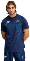 Venum X Top Rank Original Men's Dry Tech Shirt - Navy Blue