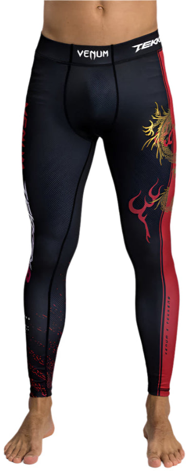 Venum X TEKKEN 8 - Marshall Law Spats - Black/Red/Gold