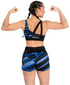 Venum Abyss Women’s Muay Thai Shorts - Shadow Blue