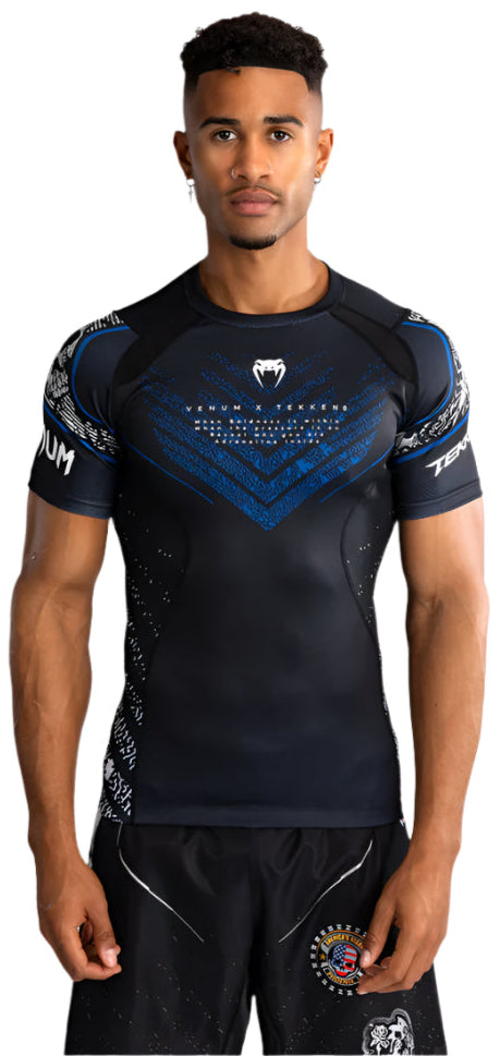 Venum X TEKKEN 8 - Paul Phoenix Rashguard - Black/Blue
