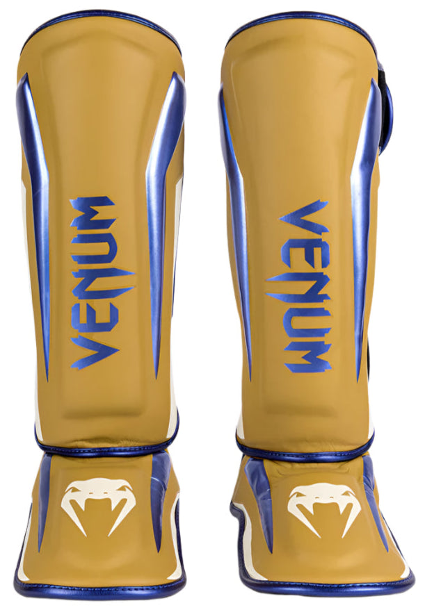 Venum Elite Shin Guards - Special Edition - Camel