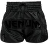Venum Inferno Muay Thai Shorts - Black/Black