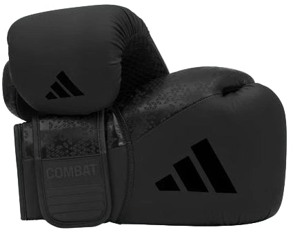 Adidas Combat 50 Boxing Gloves - Black