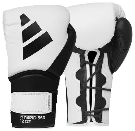 Adidas Hybrid 350 Elite Training Gloves - White/Black