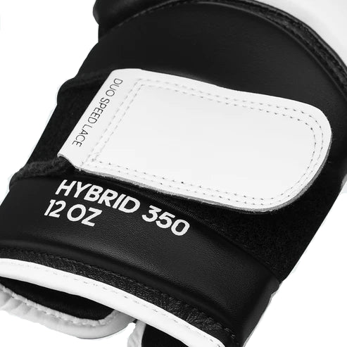 Adidas Hybrid 350 Elite Training Gloves - White/Black