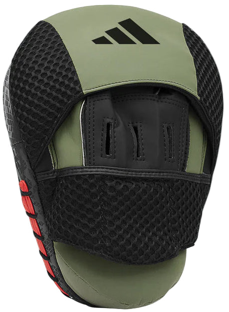 Adidas Combat 50 Focus Mitt - Pair - Green