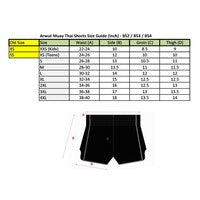 Arwut Camo Edition Muay Thai Shorts - Black/Red