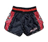 Arwut Carbon Edition Muay Thai Shorts - Black/Red