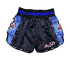Arwut Carbon Edition Muay Thai Shorts - Black/Blue