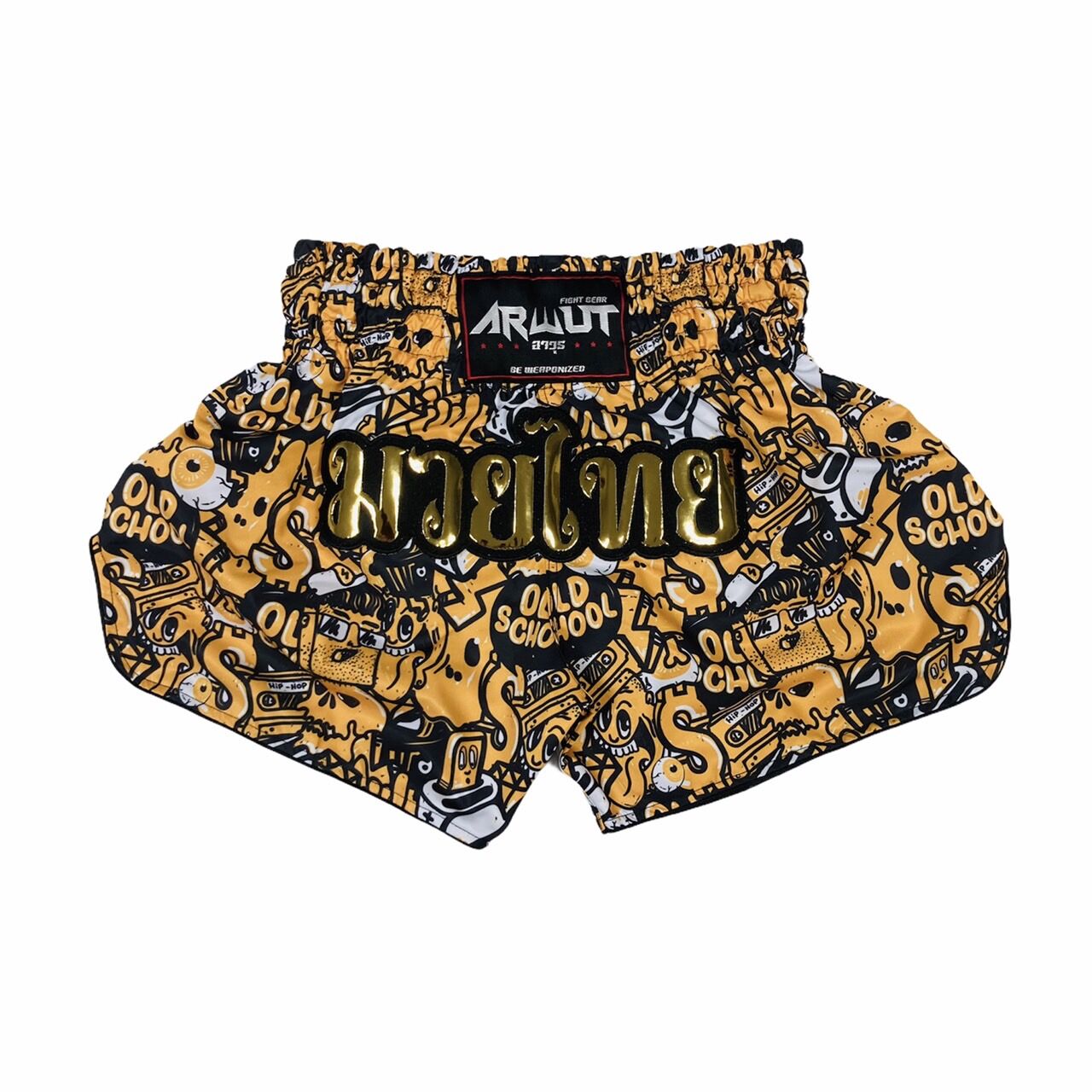 Arwut Old School Graffiti Muay Thai Shorts