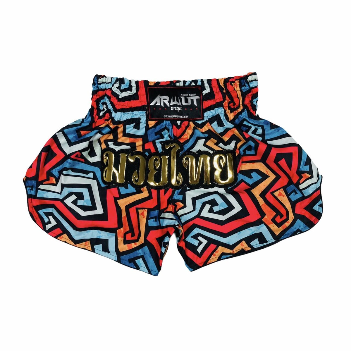 Arwut Zig Zag Muay Thai Shorts